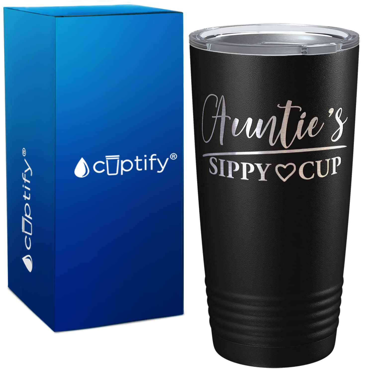 **20oz Insulated Stainless Steel Tumbler with Lid - Leakproof Sippy Cup for Women, Gift Idea for Mom, Auntie, or Sister - Perfect for Coffee, Tea, and On-the-Go Hydration**