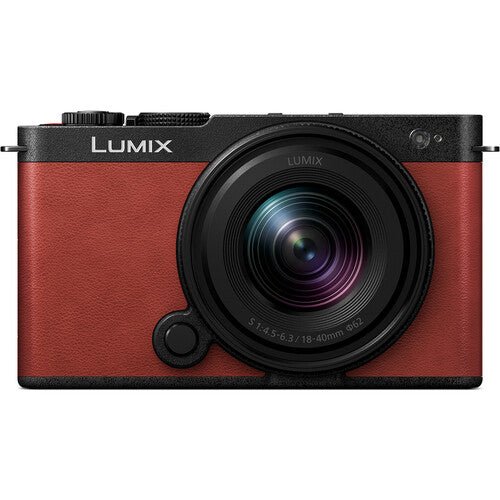 Panasonic Lumix S9 Mirrorless Digital Camera with 18-40mm f/4.5-6.3 Lens (Red) - Compact Travel & Vlogging Camera for Content Creators