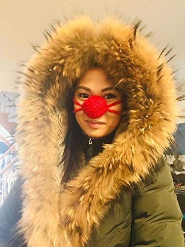 Crochet Nose Warmer - Soft & Warm Winter Accessory for Cold Weather - Perfect for Skiing, Snowboarding & Outdoor Activities