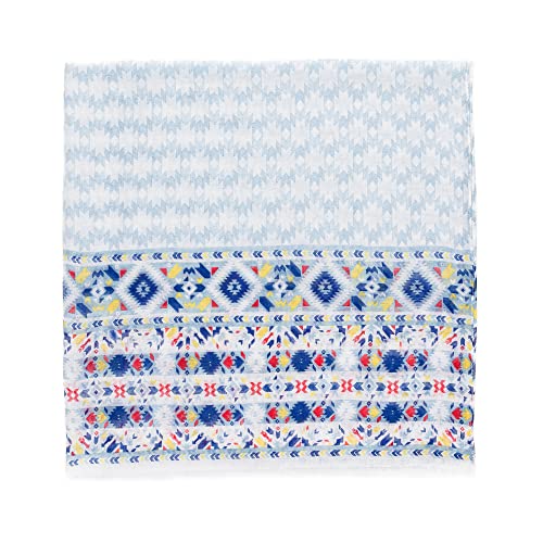 Ibiza Collection 8 - Light Blue Aztec