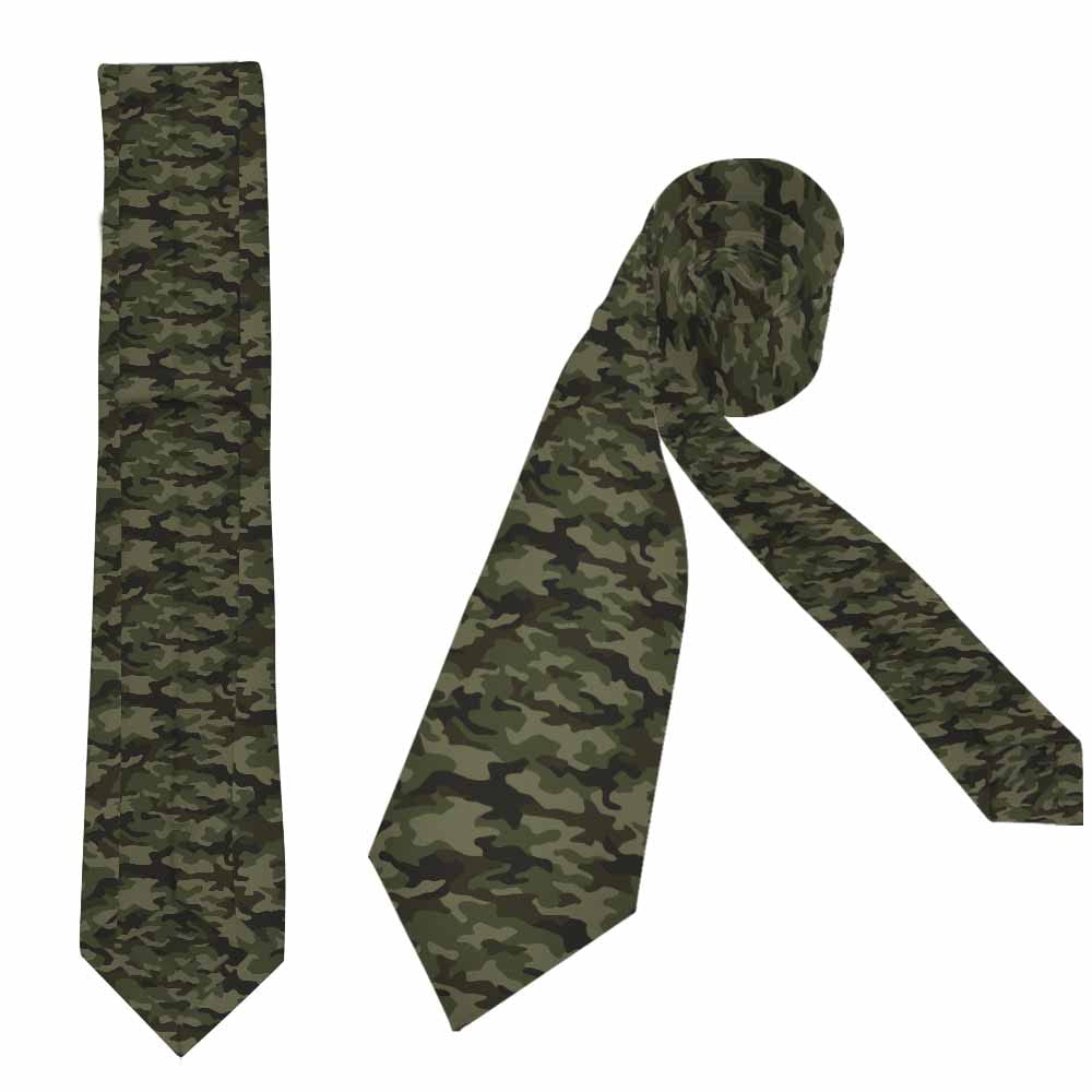 USA Flag Men's Tie - Patriotic Necktie for Business, Office & Formal Events - Perfect for 4th of July, Memorial Day & Veterans Day