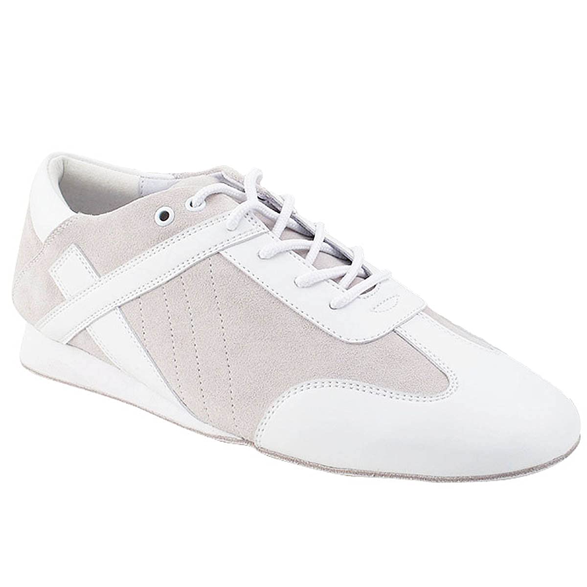 Premium Men's Ballroom Latin Salsa Dance Shoes - Genuine Leather Comfortable Sneakers SERO106BBXEB (5-Pack) | Perfect for Professional Competitions, Social Dancing & Practice Sessions