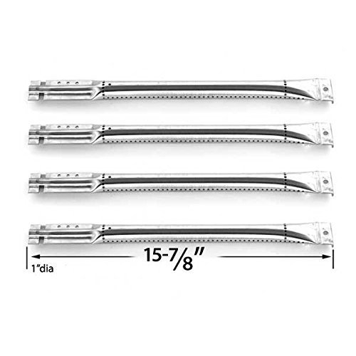 Charbroil Commercial 463268007 Gas Grill Replacement Parts Kit - 4 Stainless Steel Burners, Heat Plates, Crossover Tubes & Cooking Grates | Perfect for Outdoor BBQ, Backyard Cooking & Patio Entertaining