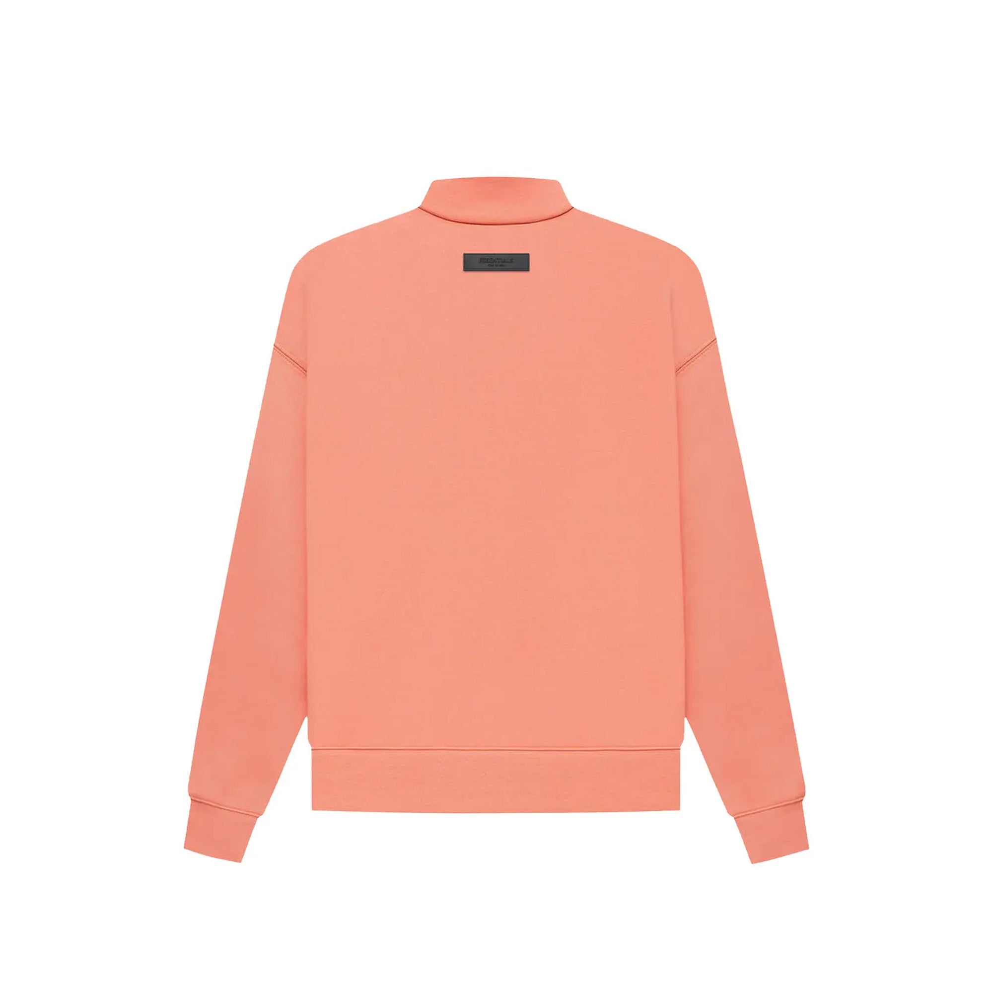 Fear of God Essentials Full Zip Hoodie Jacket 'Coral' - Men's Streetwear Fashion for Fall/Winter 2022 | Gym, Casual Outfit & Lounge Wear