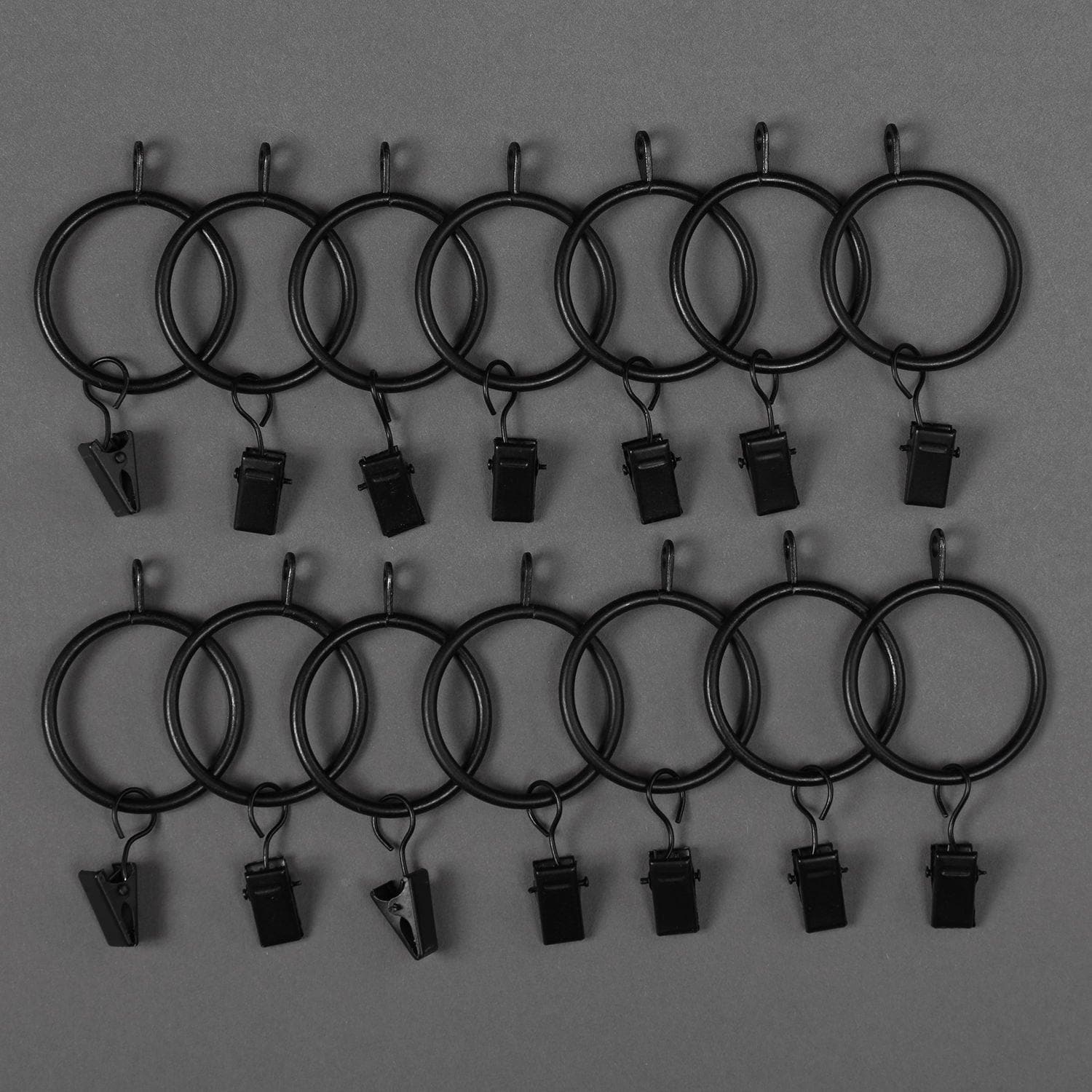 Matte Black Temporary Rings for Men & Women - Adjustable Stainless Steel Swatch for Everyday Wear, Parties & Fashion Accessories