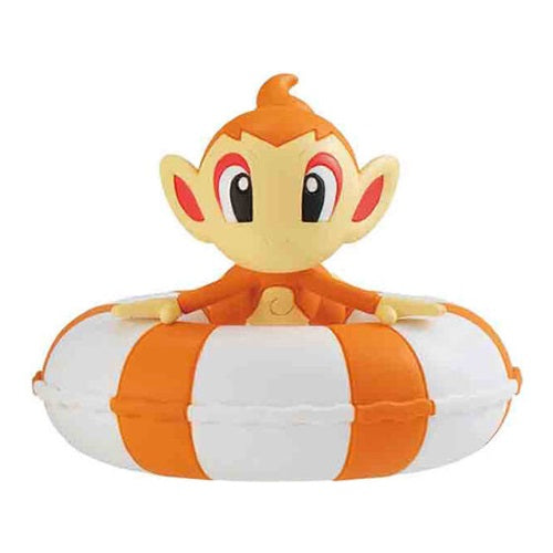 Pokemon Puka Puka Floating Ring Vol. 03 - Bandai 2 Inch Mini Figure Toy for Collectors, Kids Gift, Bath Time Fun & Pool Party Games