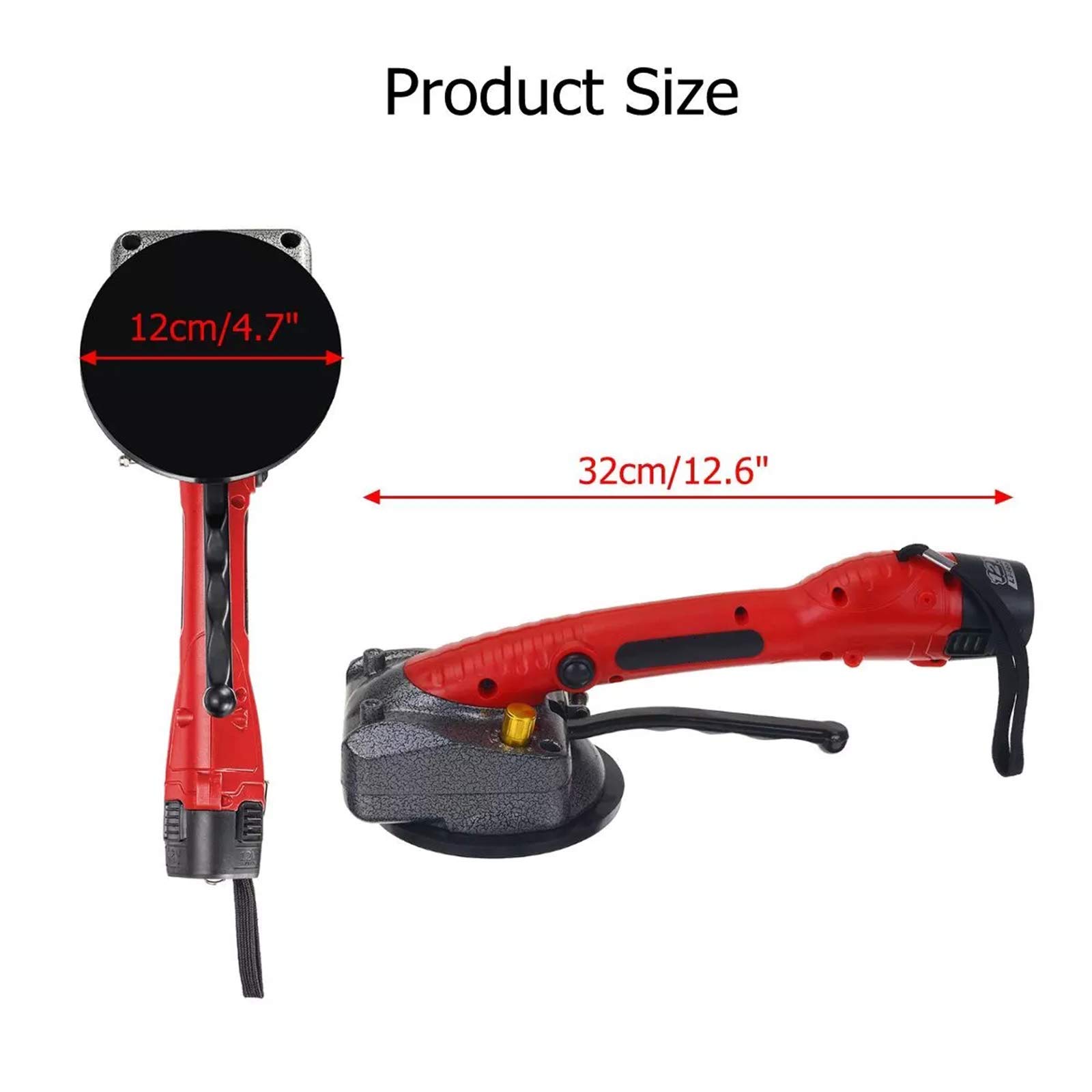 1000W Handheld Automatic Tile Leveling Machine - Professional Tiling Tool with 2500mAh Lithium Battery for 80x80cm Tiles | Perfect for DIY Home Renovation & Professional Flooring Projects