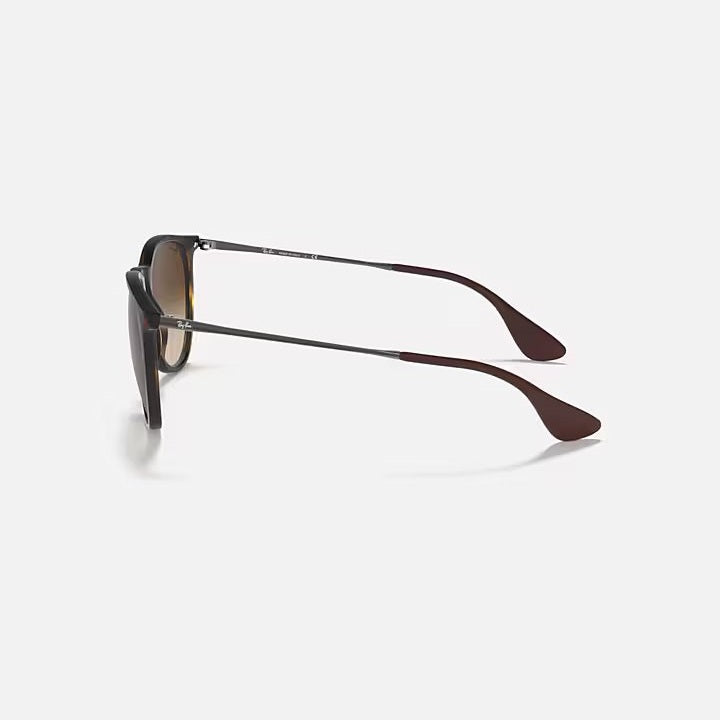 Ray Ban Erika Rubber Havana Sunglasses - Classic Tortoise Frame with Green Lenses - Perfect for Outdoor Activities, Beach, and Driving