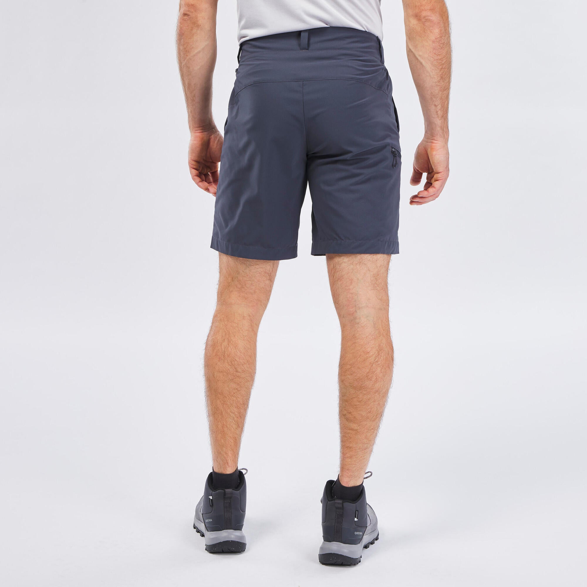 Quechua Men's MH100 Lightweight Quick-Dry Hiking Shorts for Outdoor Adventures & Travel - Perfect for Hiking, Camping, and Summer Activities