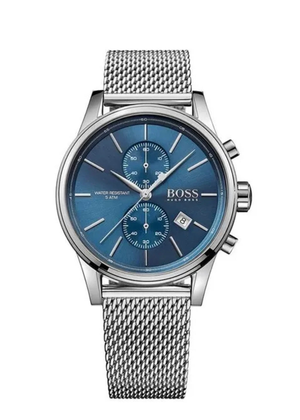 HUGO BOSS Men's Chronograph Watch 1513441 - Stainless Steel Waterproof Wristwatch for Business, Casual & Formal Wear | Perfect Gift for Men