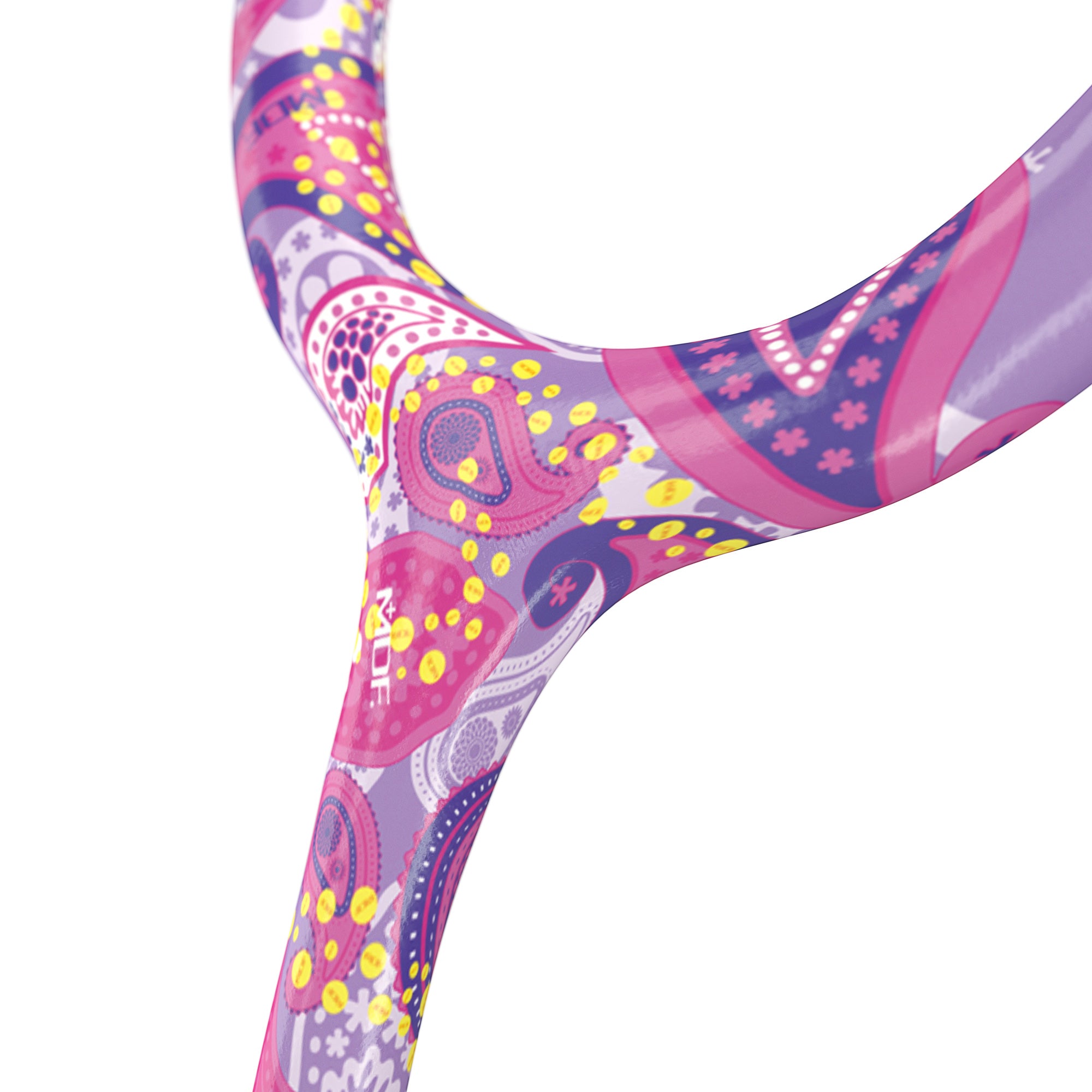 MD One® Epoch® Titanium Adult Stethoscope - Purple/Kaleidoscope Design | Premium Medical Equipment for Doctors, Nurses & Healthcare Professionals | Ideal for Clinical Use, Patient Examinations & Medical Training