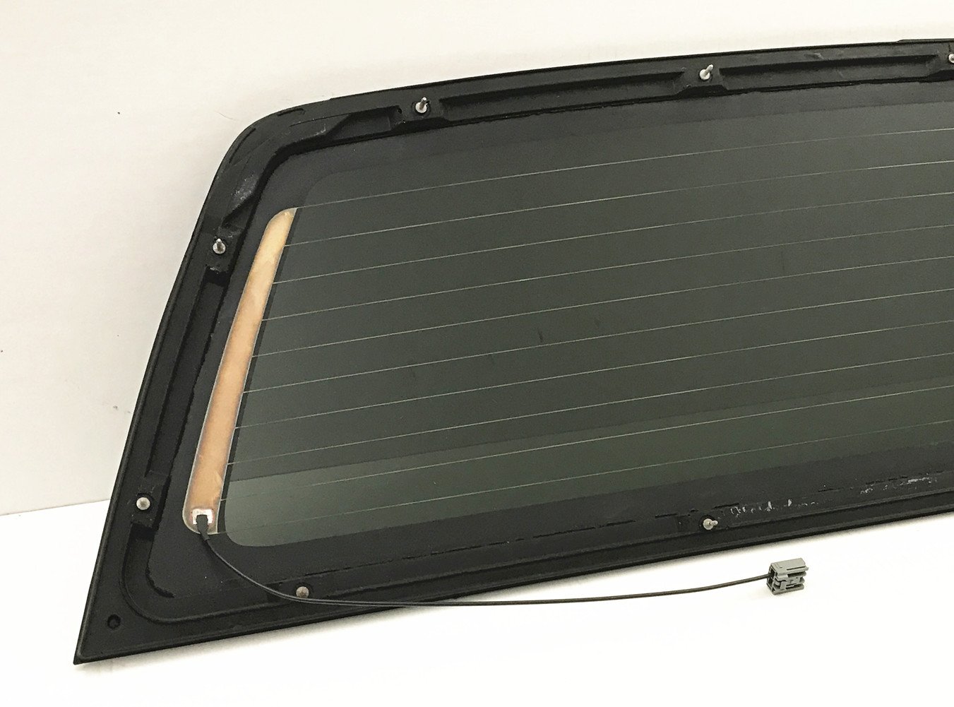Heated Privacy Stationary Back Window Back Glass for Ford F150 Pickup 2004-2014 Models | Frost-Free Rear View | Winter Driving Safety Upgrade