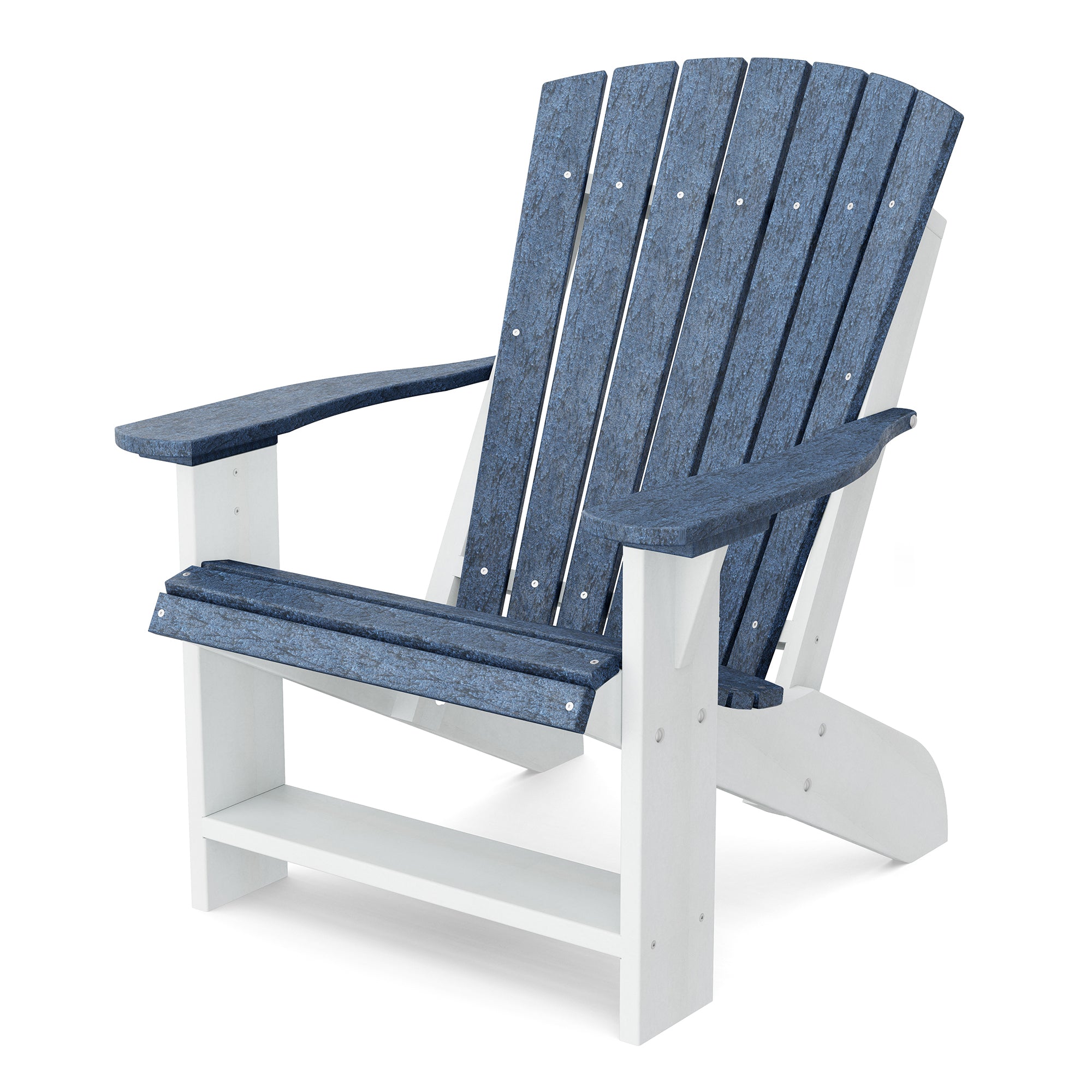 Premium Heritage Adirondack Chair - Solid Wood Outdoor Patio Furniture for Garden, Deck, Poolside & Backyard Relaxation