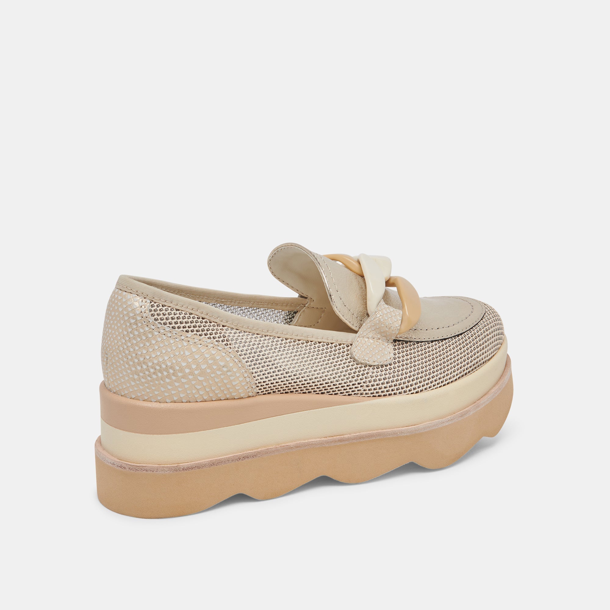 JAKSEN Gold Mesh Sneakers for Women - Lightweight Comfortable Walking Shoes - Perfect for Running, Gym, and Casual Wear