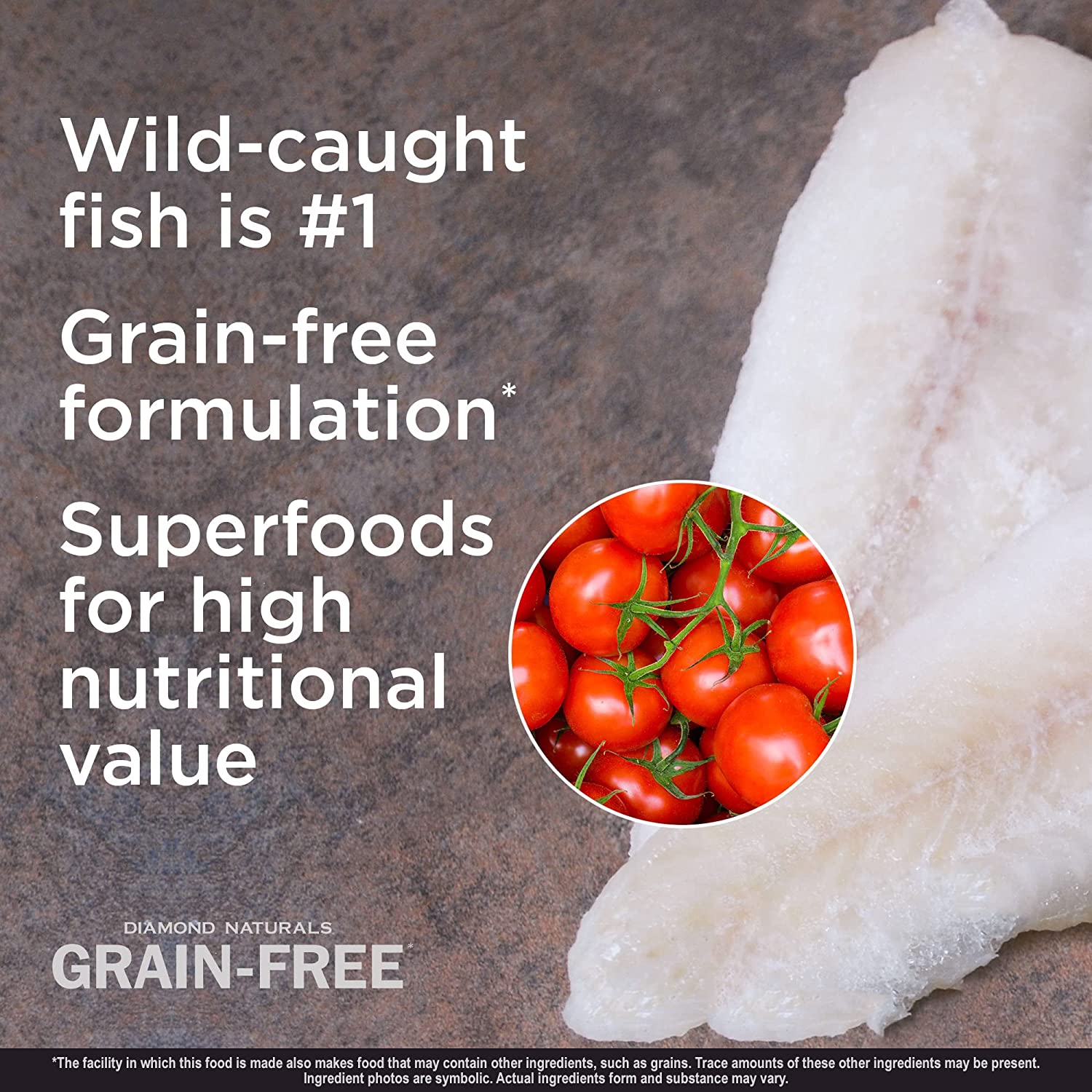Diamond Naturals Grain-Free Dry Dog Food with Wild-Caught Whitefish & Sweet Potato - 2 Sizes for Small & Large Breeds - Perfect for Sensitive Stomachs & Skin Allergies