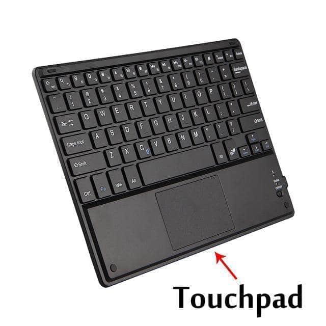 Smart Wireless Bluetooth Keyboard Case for Samsung Galaxy Tab A 10.1 (2019) T510 T515 - Ultra-Slim Protective Cover with Stand | Perfect for Work, Travel & Home Office Use