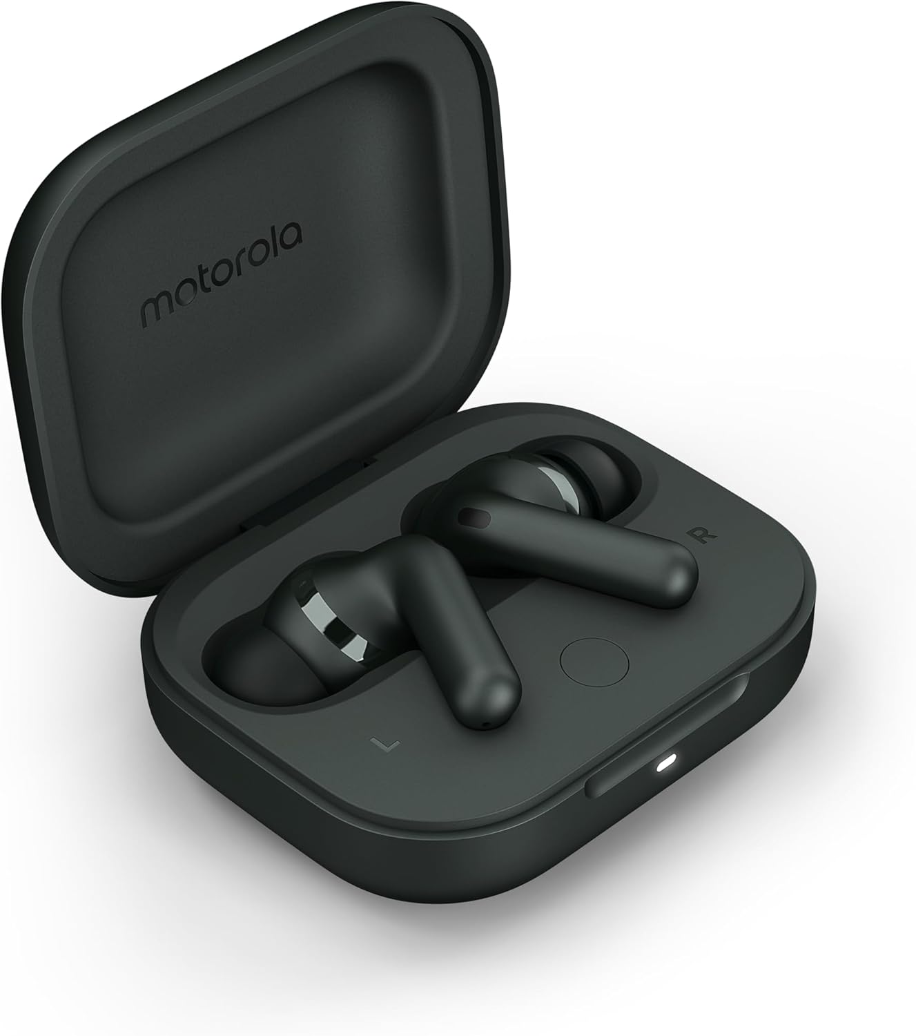 Motorola Moto Buds+ Wireless Earbuds (2023 New Model) - Bluetooth 5.2, Noise Cancelling, 30H Playtime for Running, Gym, Work & Travel