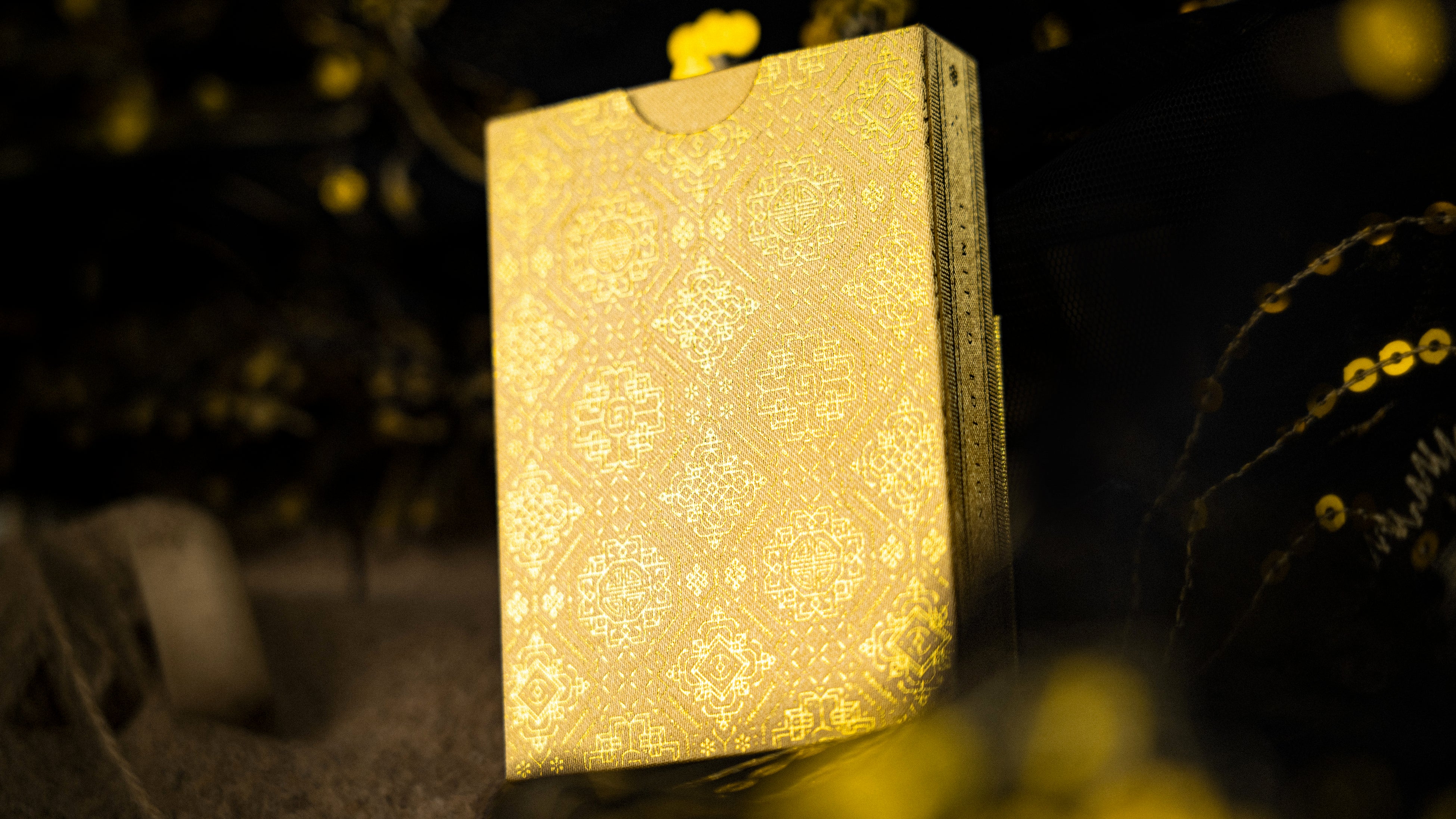 Premium Silk Wooden Boxset by Ark Playing Cards - Luxury Collectible Card Holder for Poker, Magic, and Gift Giving