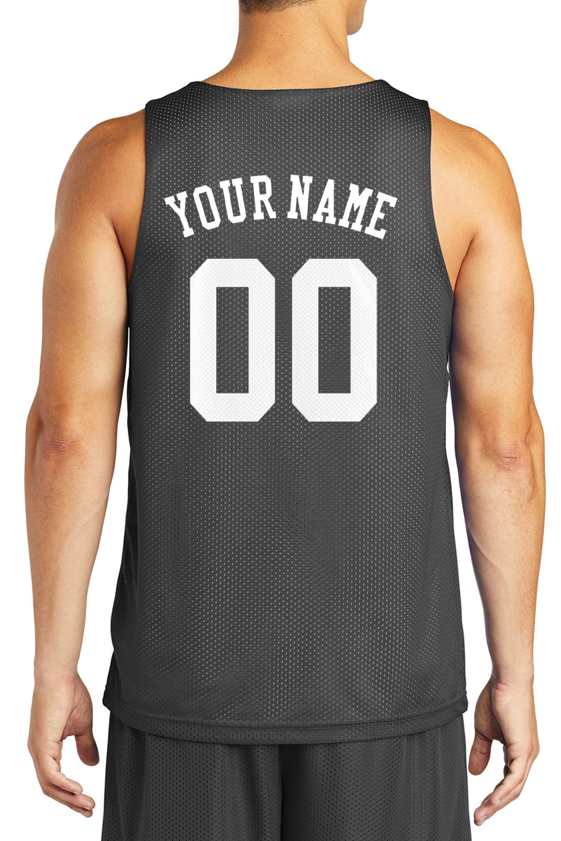 Custom Reversible Basketball Jersey - Front & Back Design for Men & Women - Perfect for Team Sports, Training & Casual Wear