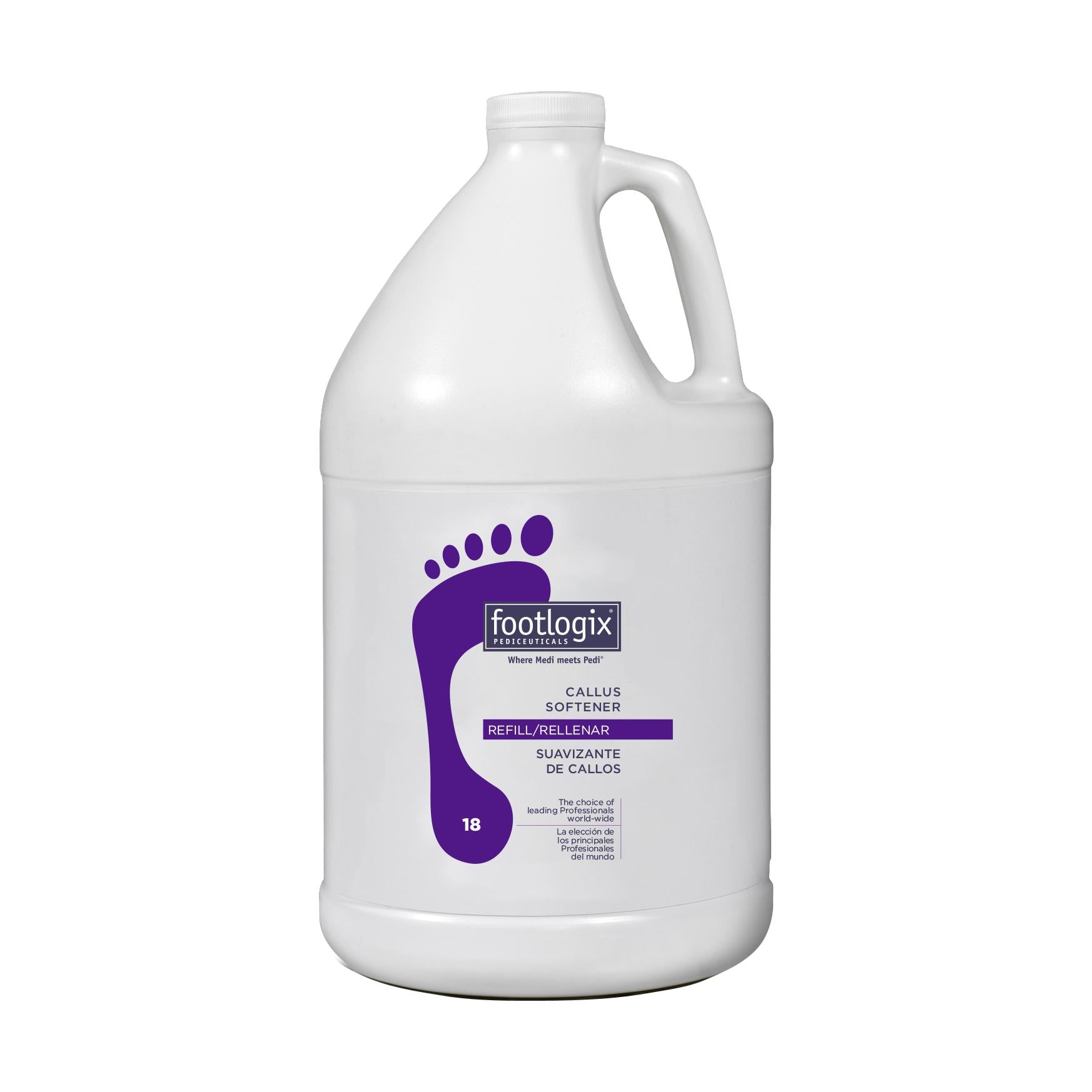Footlogix Callus Softener - Moisturizing Foot Cream for Dry, Cracked Heels - Perfect for Pedicures & At-Home Foot Care