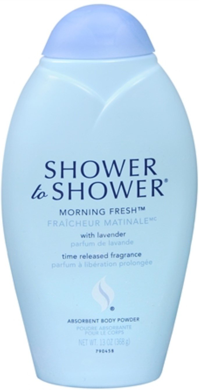 Shower to Shower Absorbent Body Powder - Morning Fresh Scent, 13 oz | Talc-Free Body Powder for Women & Men | Keeps You Dry & Fresh All Day | Perfect for Post-Shower, Gym & Hot Weather Use
