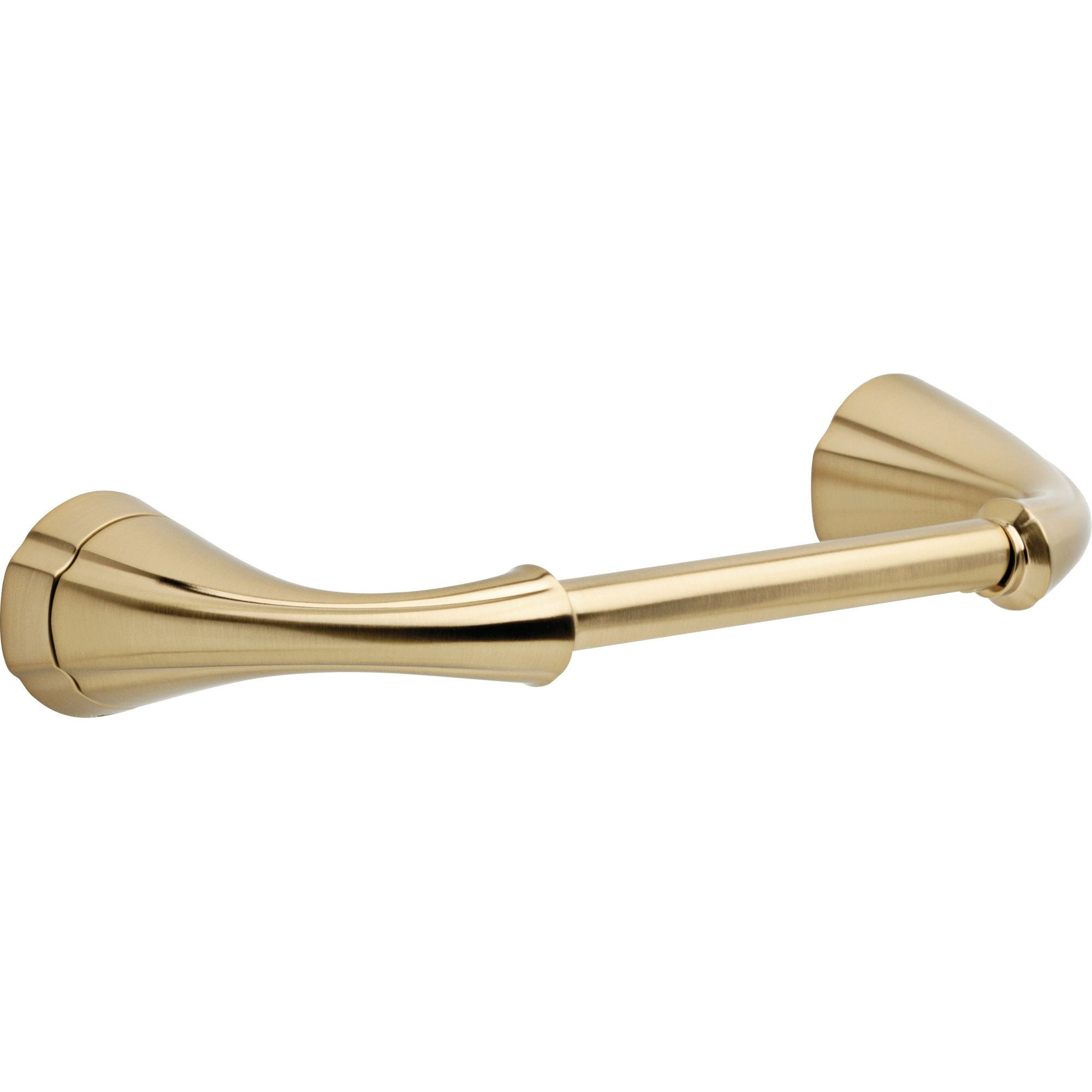 Delta Addison Collection Champagne Bronze Double Post Toilet Paper Holder 525040 - Elegant Bathroom Accessory for Modern Homes, Perfect for Powder Rooms & Guest Bathrooms