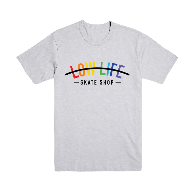 Ca Va Bien Aller Classic Rainbow Logo T-Shirt - Trendy French Inspirational Graphic Tee for Men & Women - Perfect for Casual Wear, Street Style & Everyday Outfits
