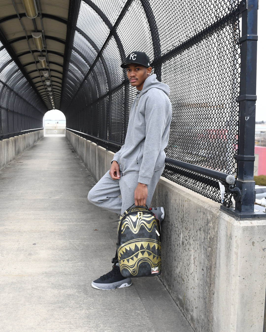 HONEYCOMB DEVONTA SMITH COLLABORATION BACKPACK - Lightweight Durable College Bookbag for Students, Travel & Sports - Perfect for School, Gym & Everyday Use
