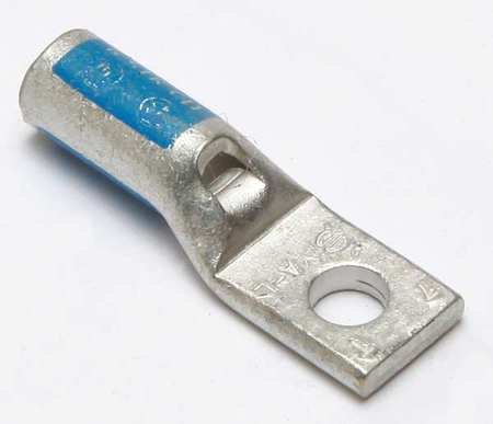 6 AWG One Hole Lug Compression Connector - Pack of 6 for Electrical Wiring, Solar Panels & Automotive Applications