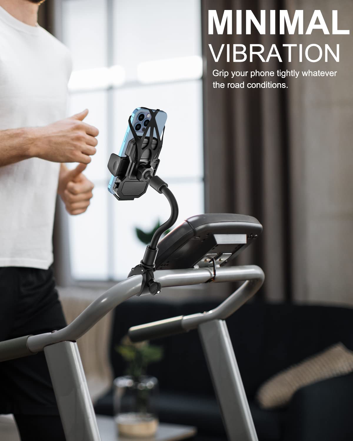 Universal Bike Phone Mount Holder for iPhone 15 14 13 12 11 Pro Max - Adjustable 4