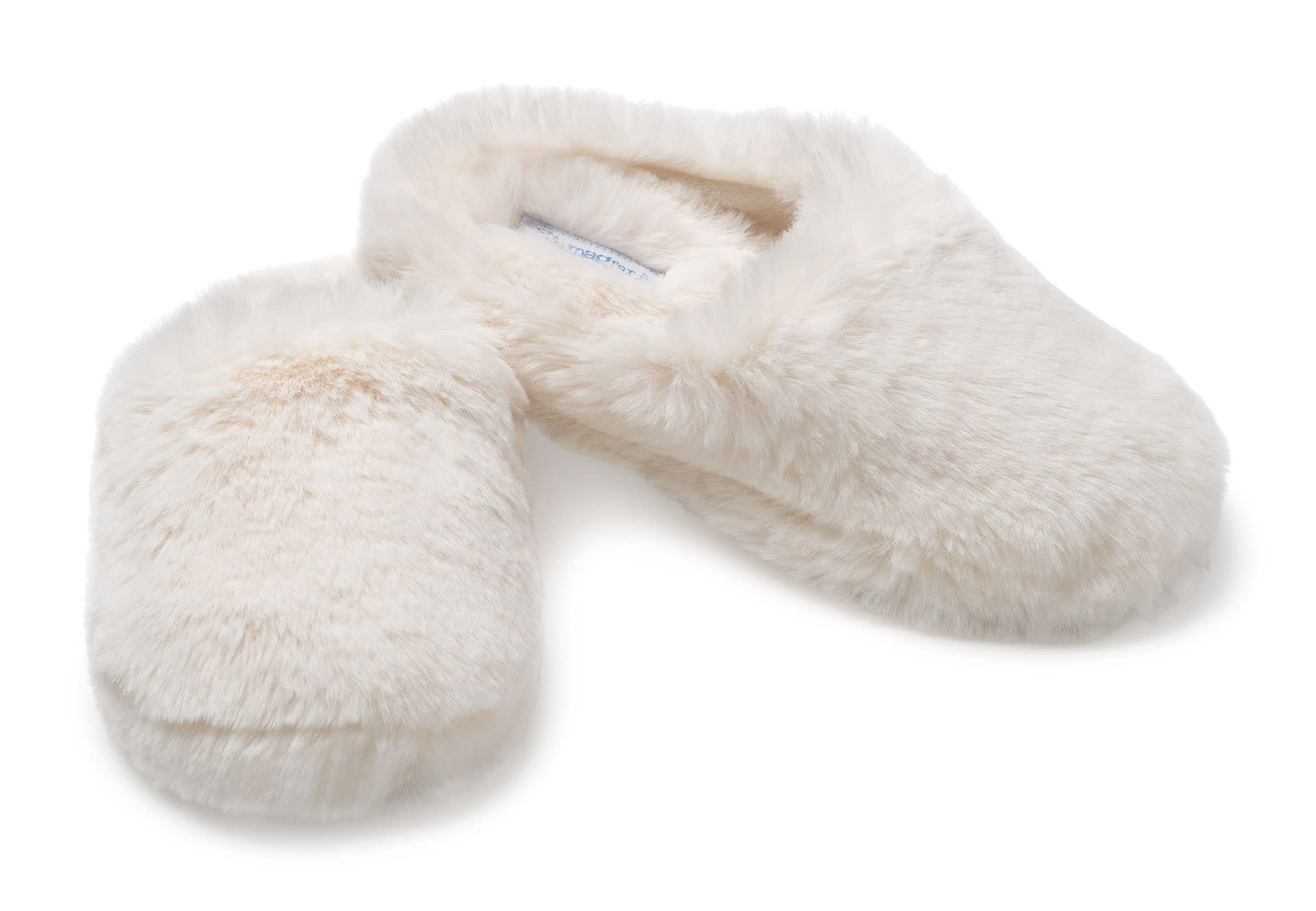 Cozy Women's Fluffy Slippers - Soft Indoor/Outdoor House Shoes for Winter Comfort - Perfect for Relaxing at Home, Lounging & Gift Giving