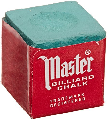 Premium Master Billiard & Pool Cue Chalk Box - 12 High-Quality Chalk Cubes for Smooth Shots | Perfect for Professional Players & Home Game Rooms