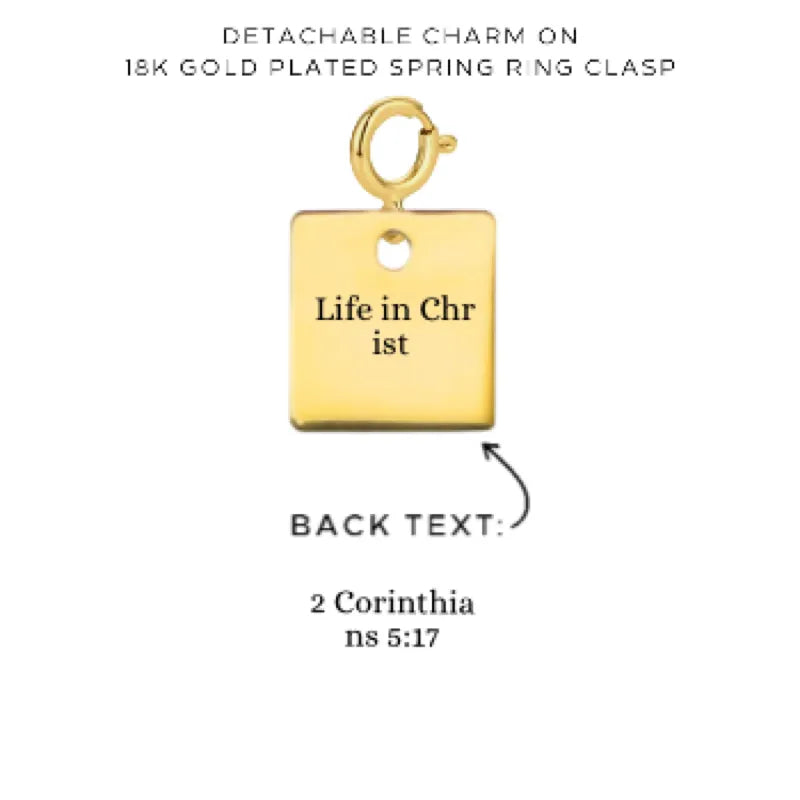 Personalized Engraved Charms with Detachable Clasp - Custom Name Jewelry for Necklaces & Bracelets - Perfect for Gifts, Anniversaries & Special Occasions ($12.00)