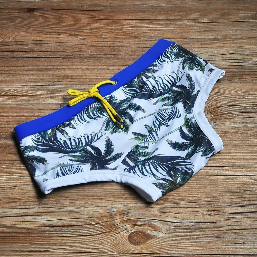 Men's Quick-Dry Coral Swim Trunks - Lightweight & Comfortable Beach Shorts for Swimming, Surfing & Summer Vacations
