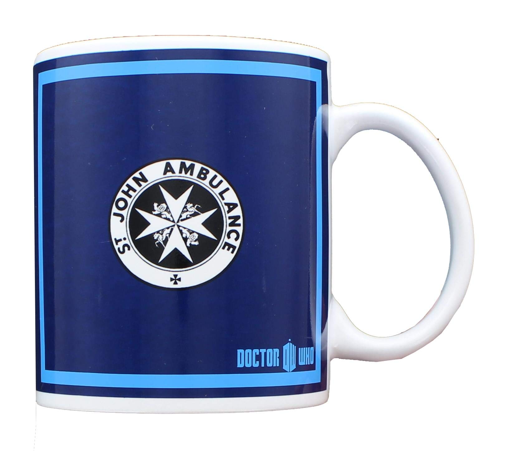 Doctor Who Tardis Police Box Ceramic Coffee Mug - Perfect for Sci-Fi Fans, Office Use & Gift Giving