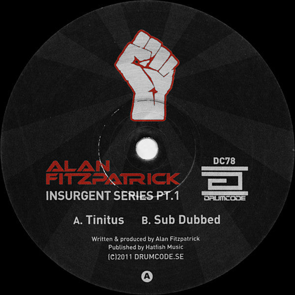 Alan Fitzpatrick – Insurgent Series Part 1 Drumcode DC78 | Techno & Electronic Dance Music Vinyl Record | Perfect for DJ Sets & Club Nights