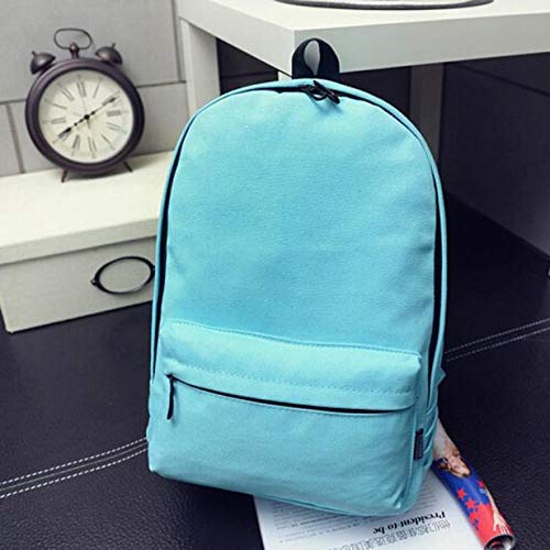 Qwent Canvas Backpack for Girls & Boys - Durable School Bag, Travel Backpack, Shoulder Satchel for Women & Teens - Perfect for School, Travel, Halloween & Everyday Use