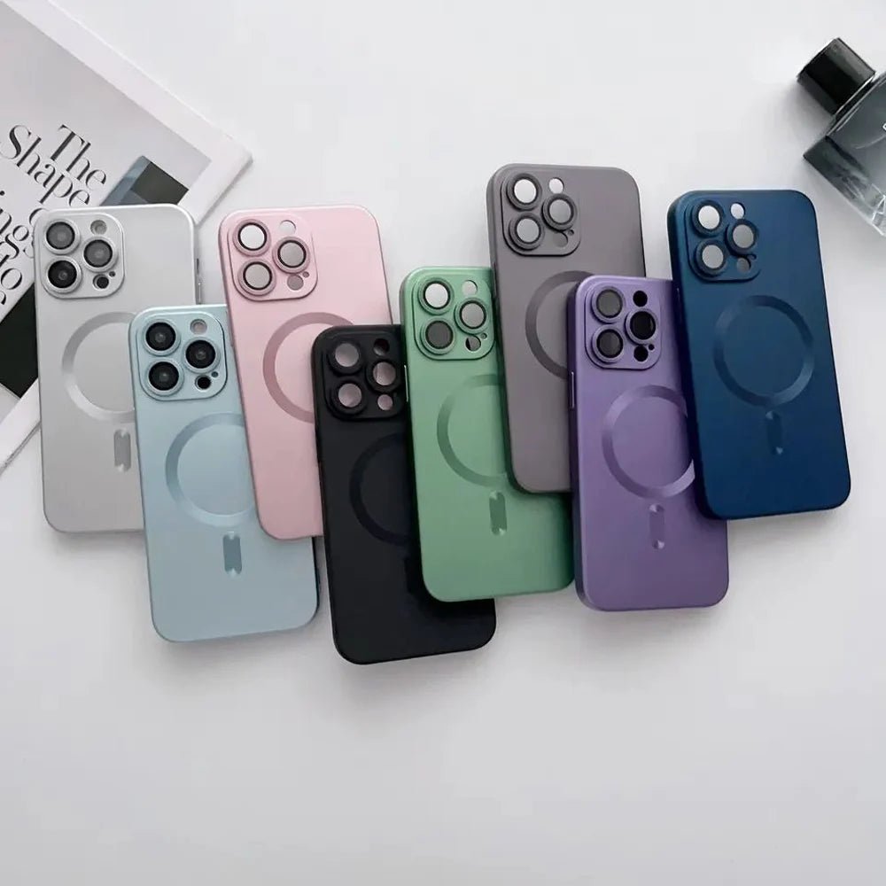 FlexiShield Ultra MagSafe iPhone Case - Shockproof & Anti-Scratch Protective Cover for iPhone 14/13/12 Pro Max - Perfect for Outdoor Activities, Work & Travel