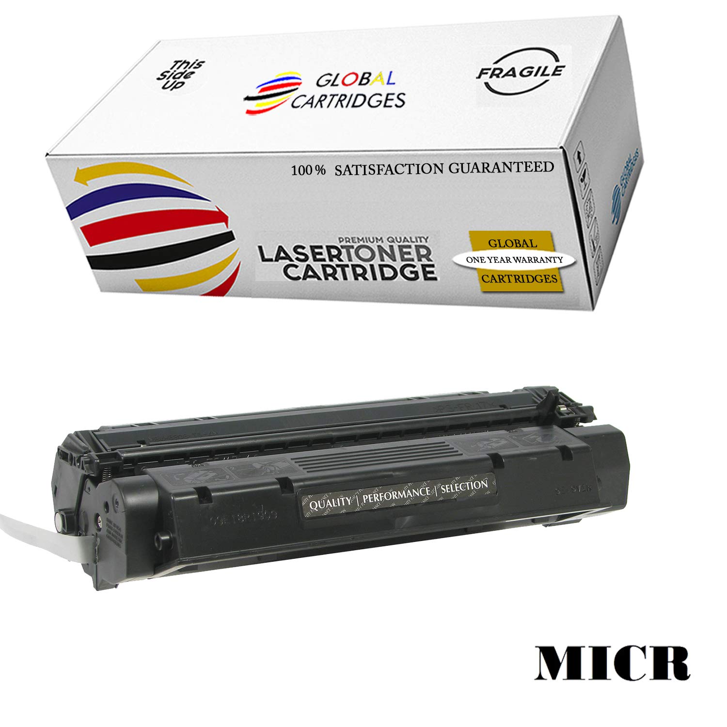 Premium HP 15X/HPC7115X Compatible Black Laser Toner Cartridge - High Yield Replacement for HP LaserJet 1000/1005W/1200/3300 Series Printers (MICR) - Perfect for Office Documents & Secure Check Printing