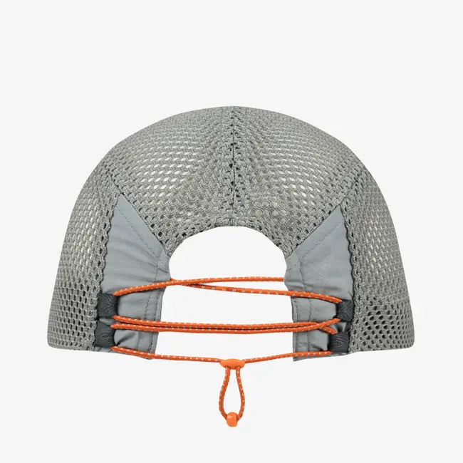5 Panel Air Cap - Saret Grey - Lightweight & Breathable Baseball Hat for Men & Women - Perfect for Running, Hiking & Outdoor Activities