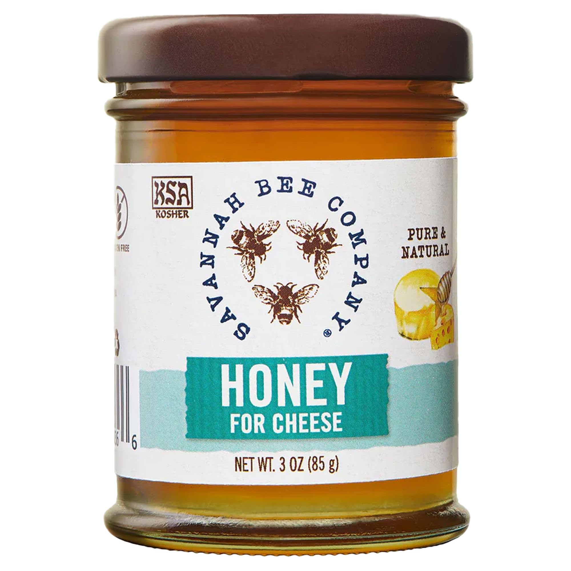 Savannah Bee Company Pure Raw Honey - 100% Natural, Unfiltered & Unprocessed | Perfect for Tea, Baking & Healthy Snacks