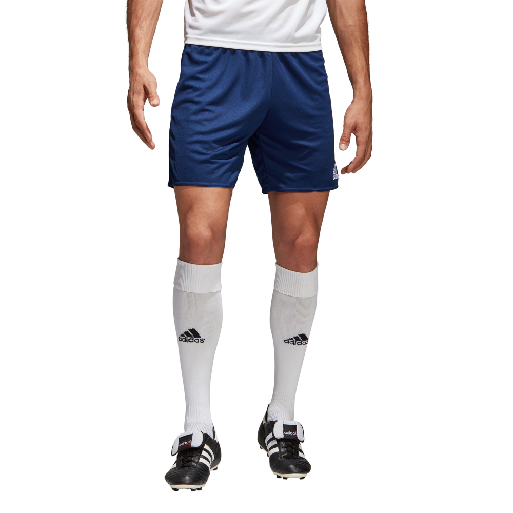 Adidas Youth Parma 16 Soccer Shorts - Dark Blue/White - Comfortable Athletic Shorts for Kids Soccer Practice & Games
