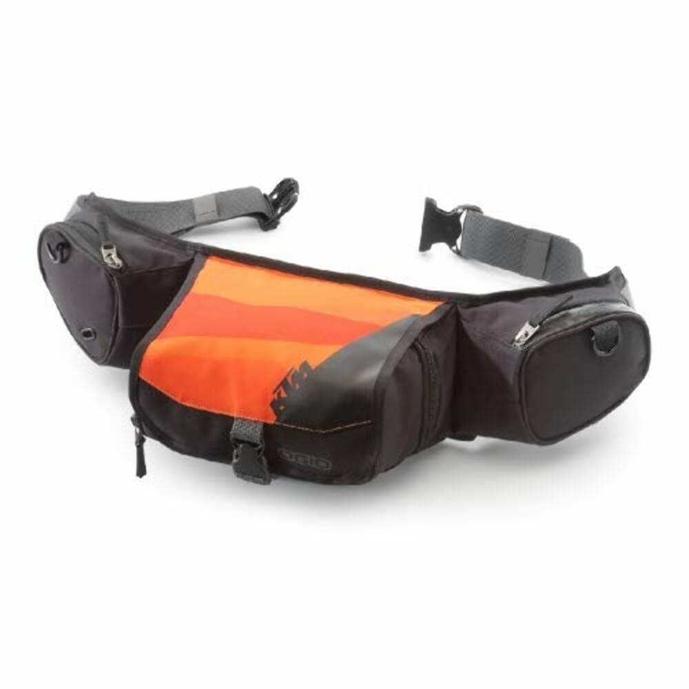 KTM TEAM COMP Belt Bag - Durable & Lightweight Waist Pack for Running, Hiking & Travel - Hands-Free Storage for Essentials
