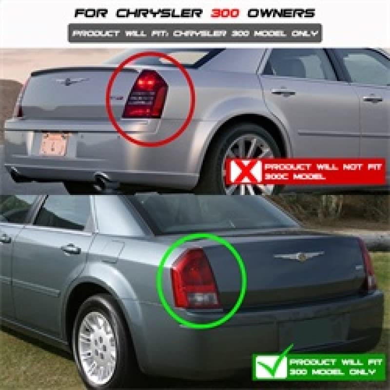Spyder Auto 5001627 LED Tail Lights - Black/Clear Smoke Lens - High Performance Brake Lights for Trucks & SUVs - Perfect for Night Driving & Off-Road Adventures