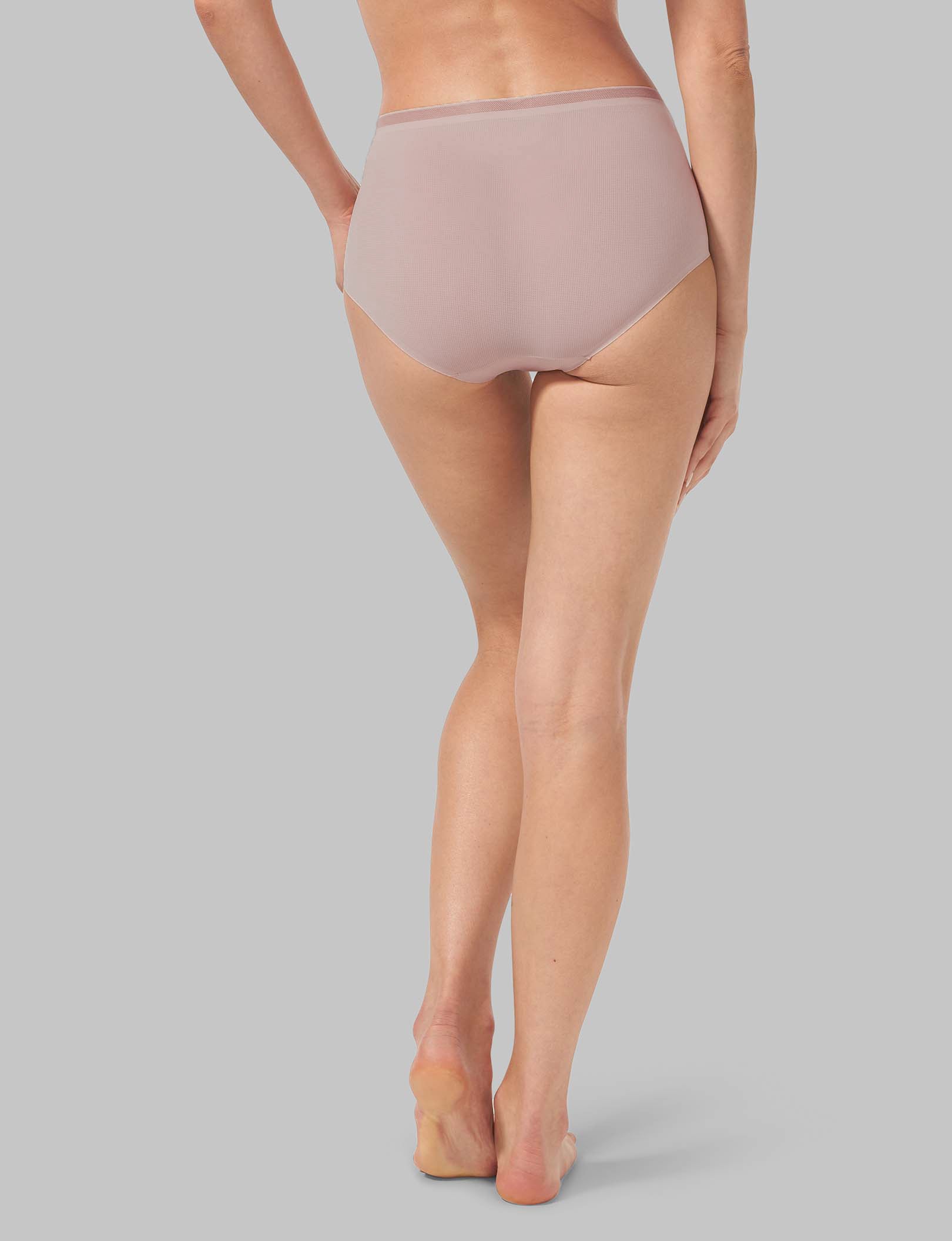 Women's Air High Rise Brief - Comfortable Cotton Underwear for Everyday Wear | Perfect for Yoga, Workout & Lounge