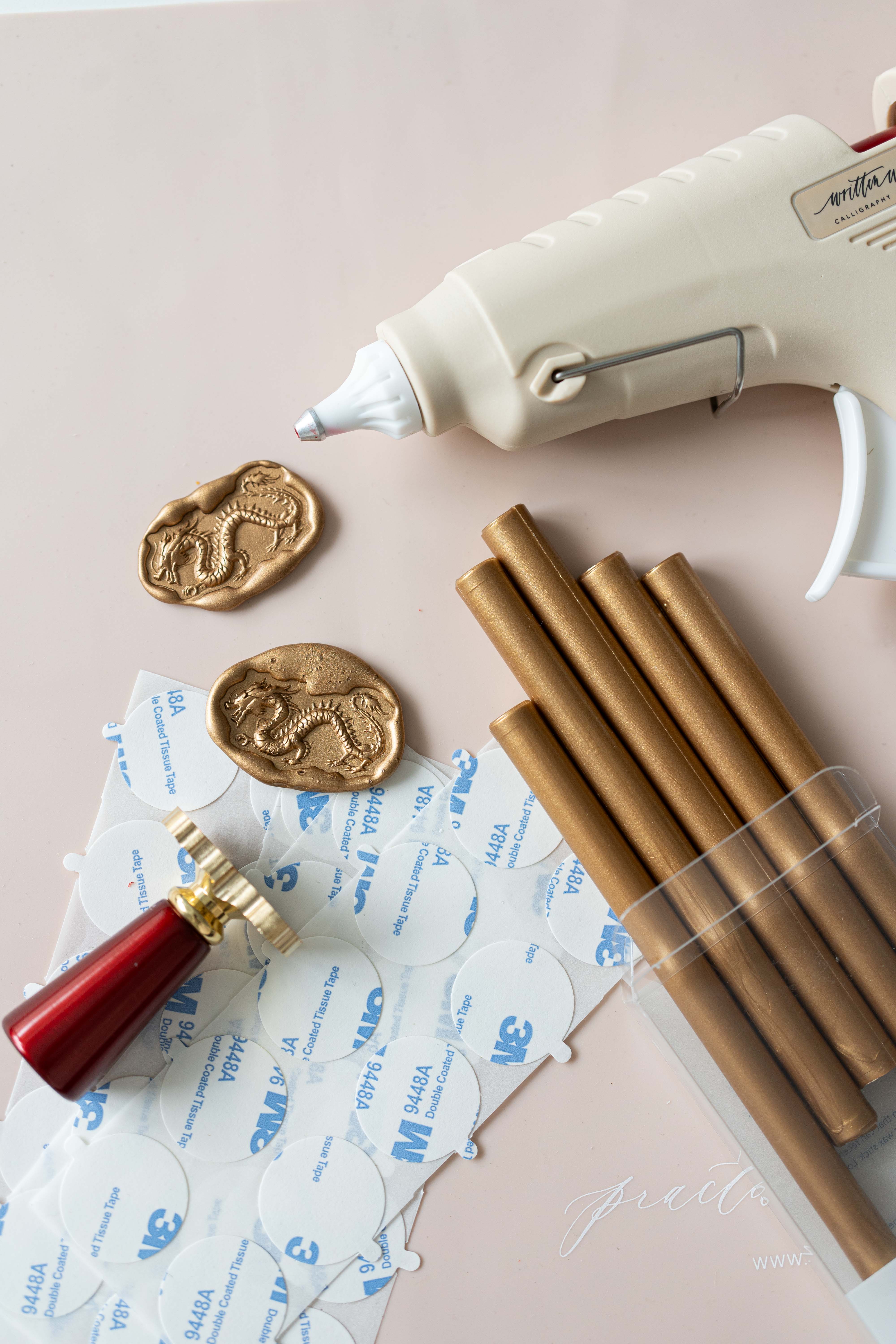 Lunar New Year Wax Seal Stamp Kit - Chinese Zodiac Wax Seal Set for DIY Scrapbooking, Invitations, Greeting Cards & Gift Wrapping - Perfect for Chinese New Year Celebrations, Wedding Favors & Stationery Lovers
