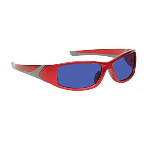 Shade #3 Glassworking Safety Glasses - UV Protection ANSI Z87.1 Certified - 60/35-17-120 Plastic Wrap Frame for Welding, Torching & DIY Projects