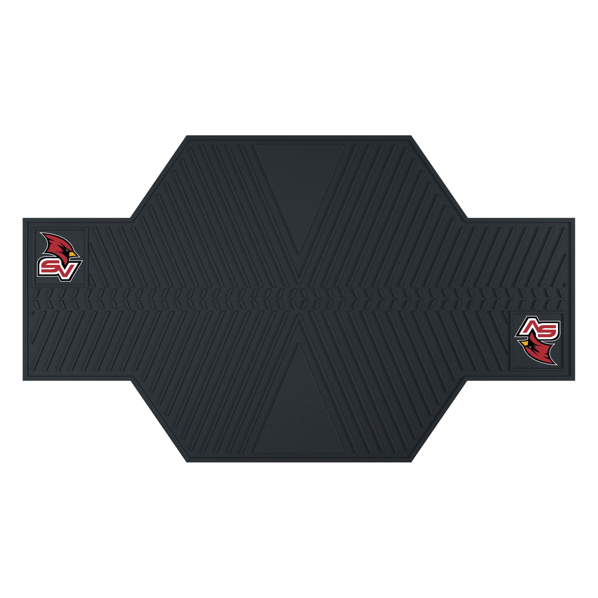 FANMATS NCAA Unisex Motorcycle Floor Mat - Durable Non-Slip Rug for Bikes, Cars & Garages - Perfect for Motorcycle Enthusiasts & Sports Fans
