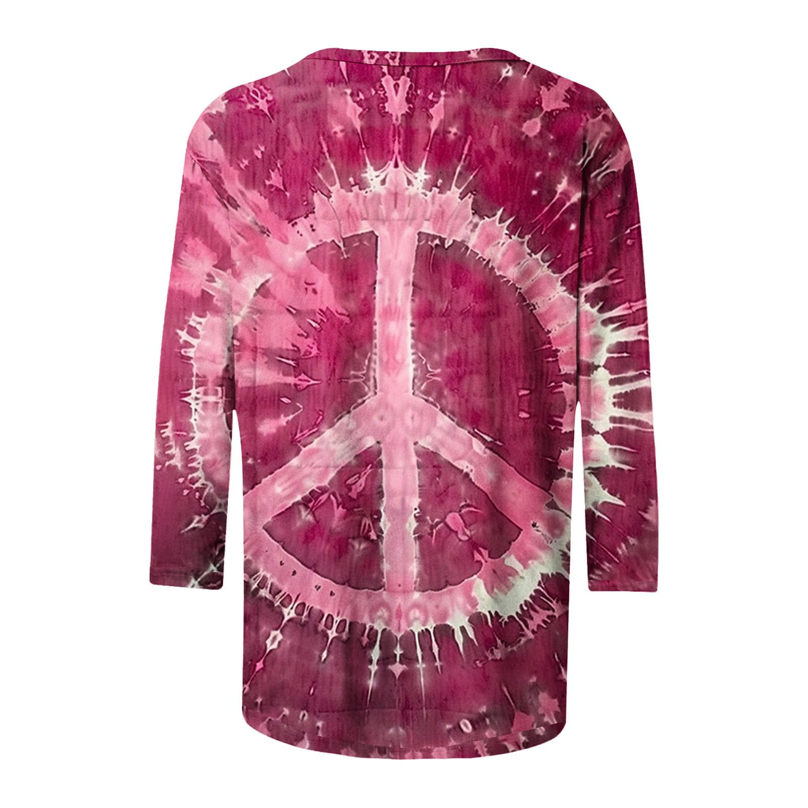 Women's Casual 3/4 Sleeve Slim Fit Graphic T-Shirts | Cute Summer Fashion Tops 2024 | Perfect for Outfits, Beach Wear & Daily Casual Style