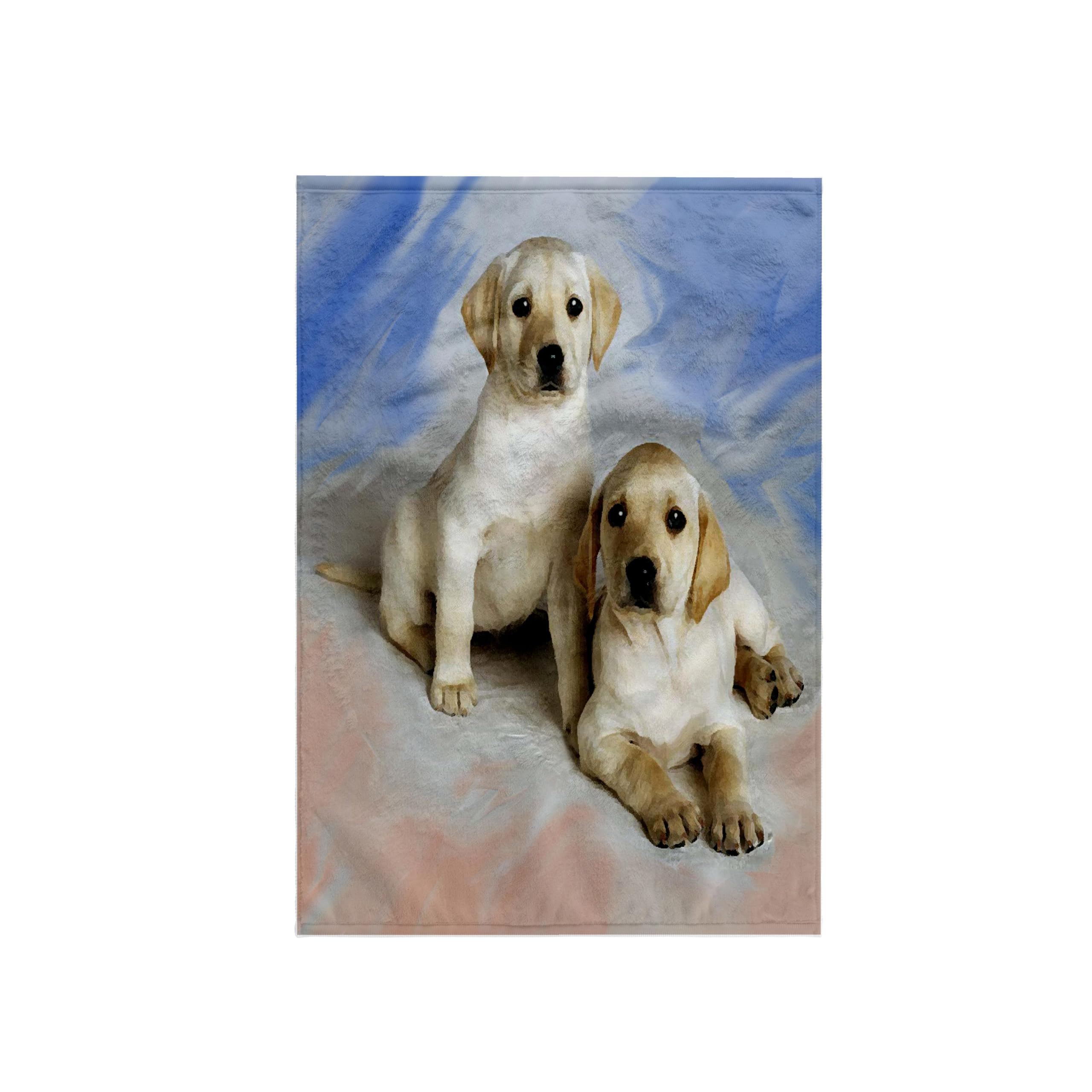 3D Rose Labrador Retriever Dog Towel - 15